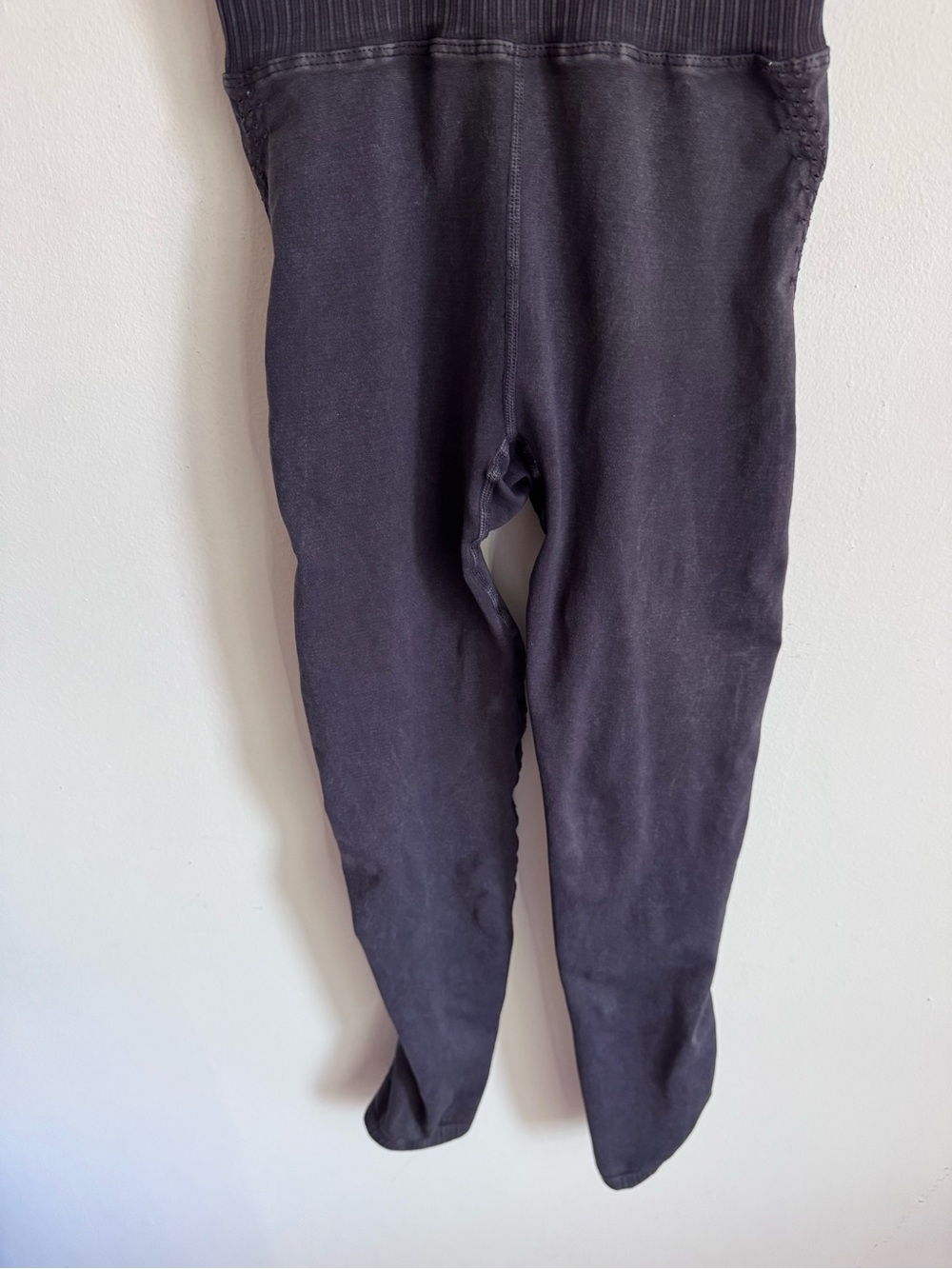 Free People Movement Good Karma Onesie XS/S Washed Black $98 - Picture 4 of 9